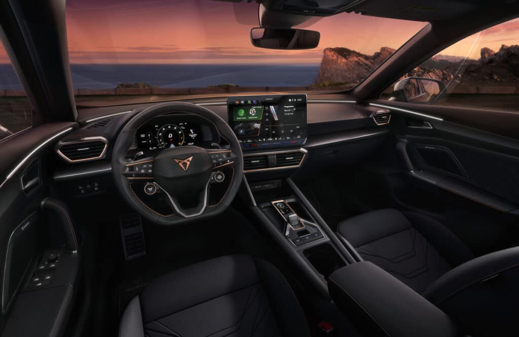 Interior del nuevo CUPRA Formentor.