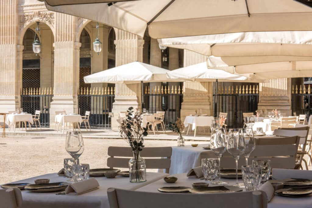 Palais Royal Restaurant en París.