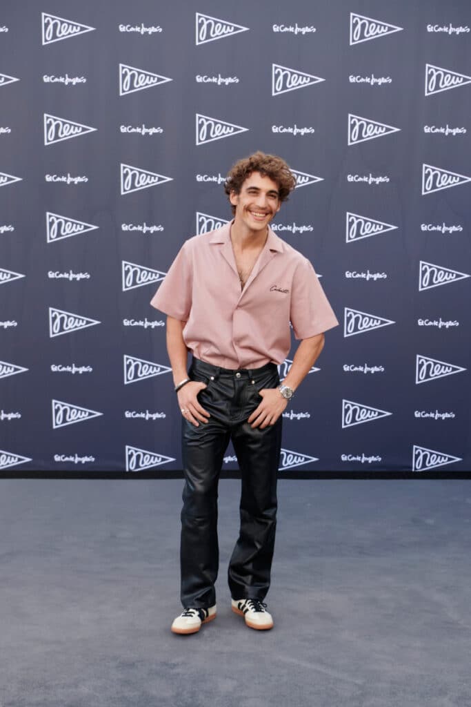 Miguel Herrán en la presentación de la campaña New en el Corte Inglés de Paseo de la Castellana el 20 de junio de 2024.