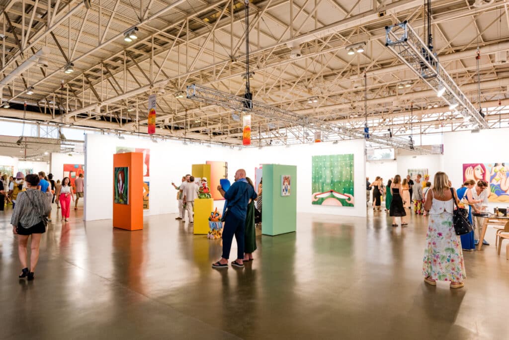 Feria de arte contemporáneo CAN Art Fair 2023.