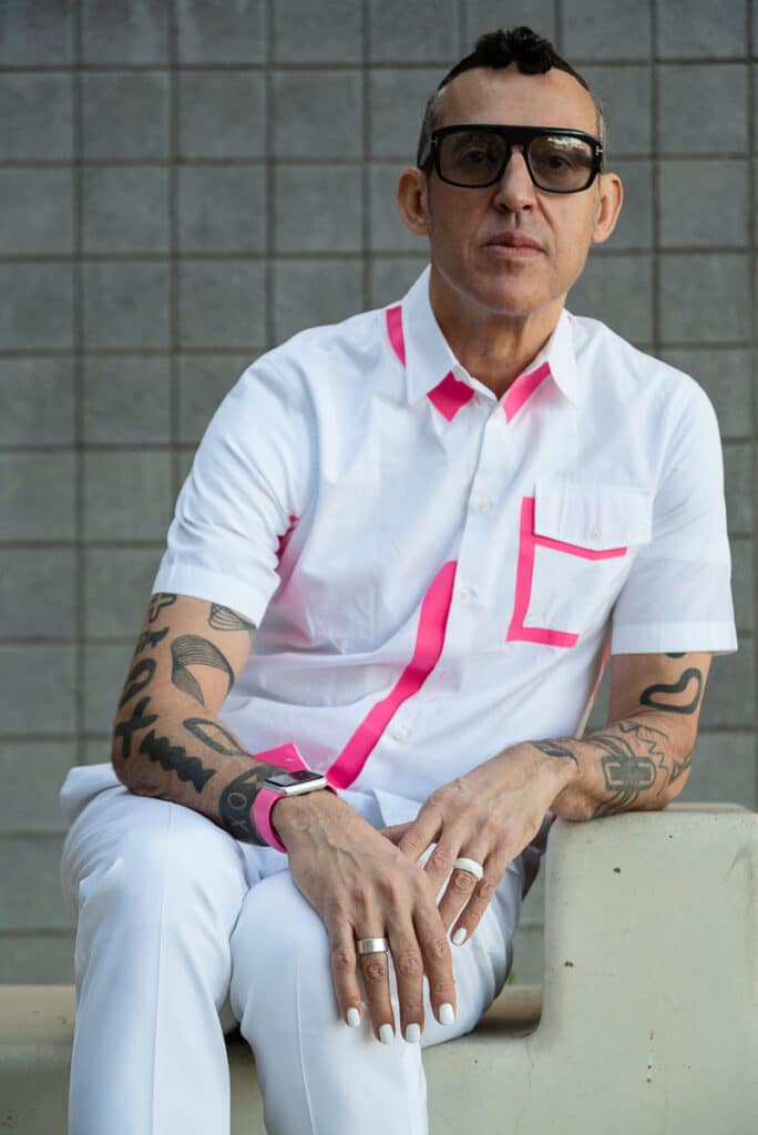 Karim Rashid, diseñador del sofá MEMORIA para el 65 aniversario de NATUZZI.