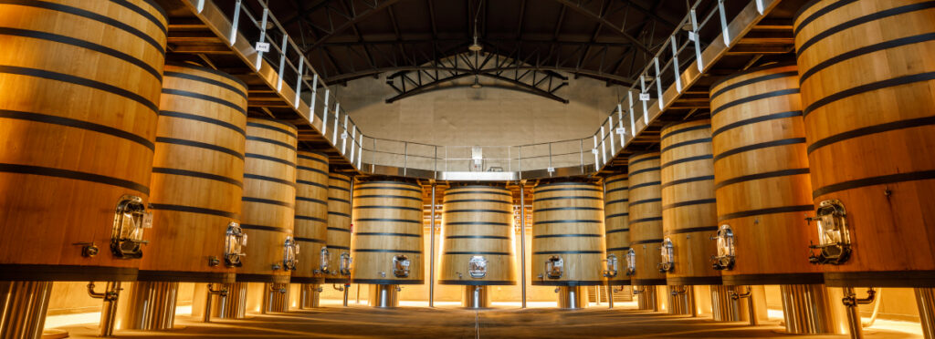 Bodega de Marqués de Murrieta en La Rioja.