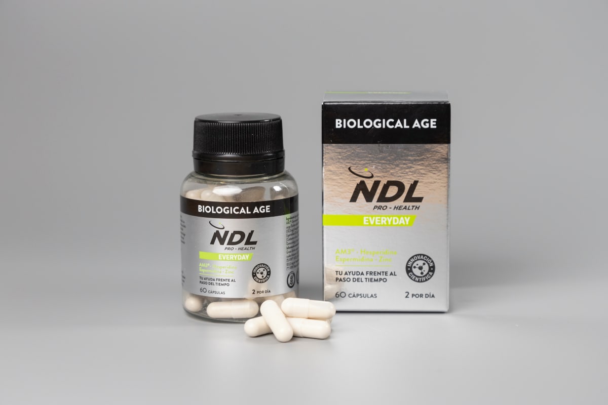 BIOLOGICAL AGE, nuevo suplemento nutricional de la gama NDL PRO-HEALTH.