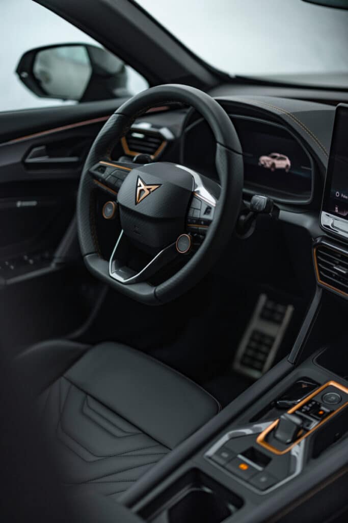 Interior del nuevo CUPRA Formentor, 