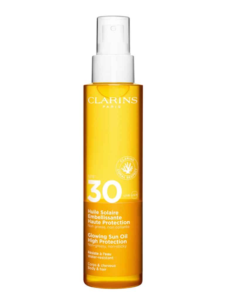 Spray SPF 30 Solar Protect Complex de Clarins.