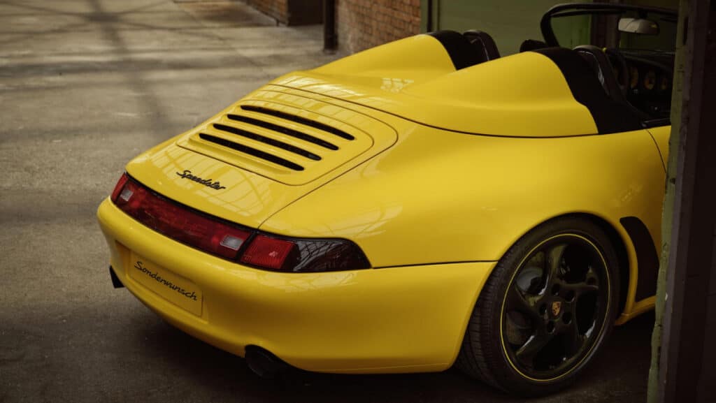 Porsche 911 Speedster fabricado en exclusiva para el diseñador Luca Trazzi.