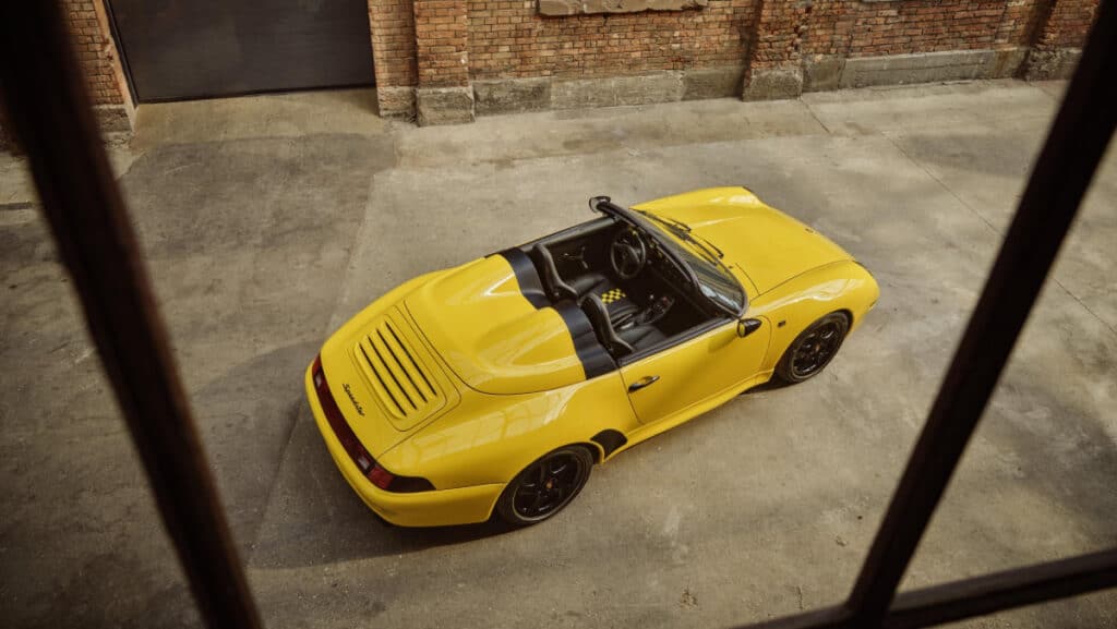 Porsche 911 Speedster fabricado en exclusiva para el diseñador Luca Trazzi.