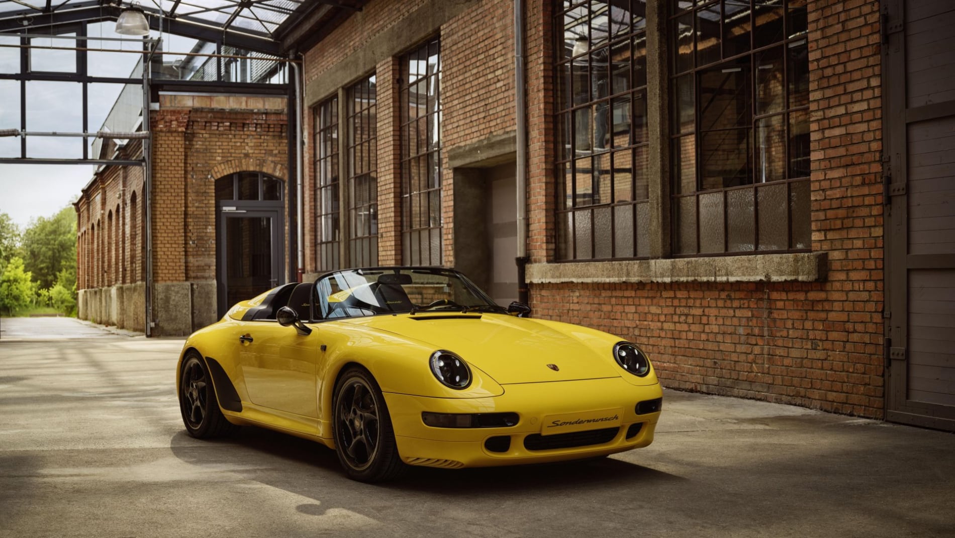 Porsche 911 Speedster fabricado en exclusiva para el diseñador Luca Trazzi.