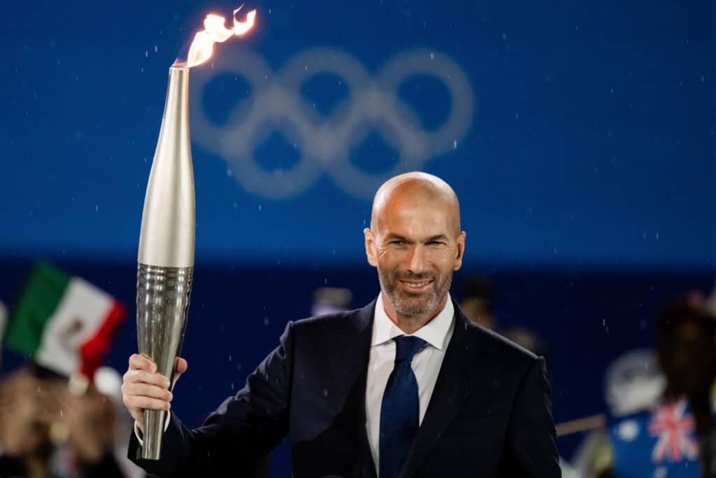 Zidane en los Juegos Olímpicos de París 2024