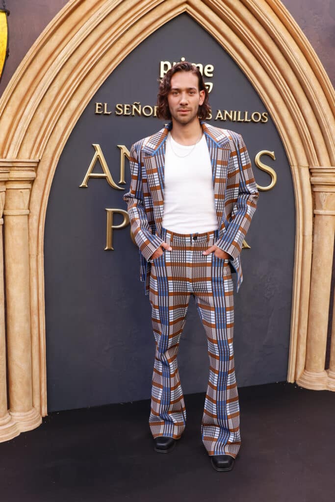 Maxim Baldry en el estreno de 'El señor de los anillos: los anillos del poder'