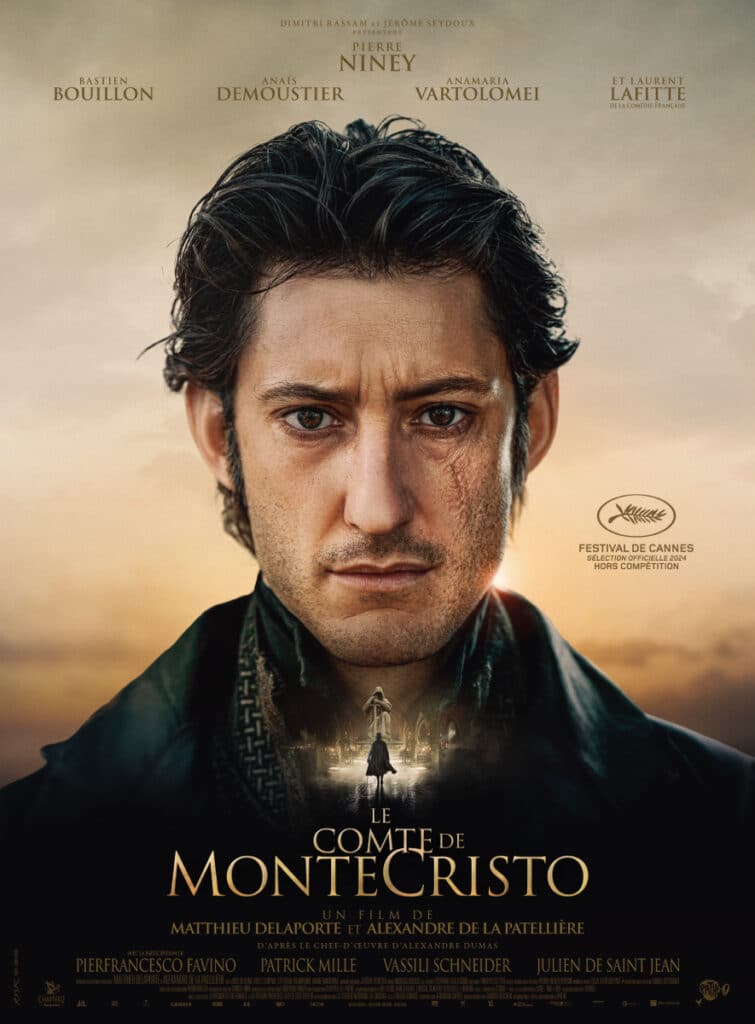 Cartel de la película El Conde de Montecristo, de Matthieu Delaporte, estrenada en agosto de 2024.