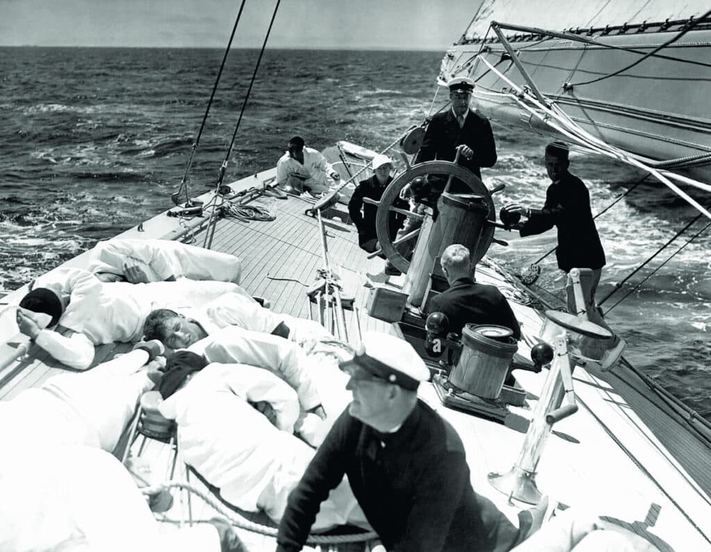 El norteamericano Harold S. Vanderbilt es uno de los cuatro hombres que han ganado tres veces la America’s Cup.