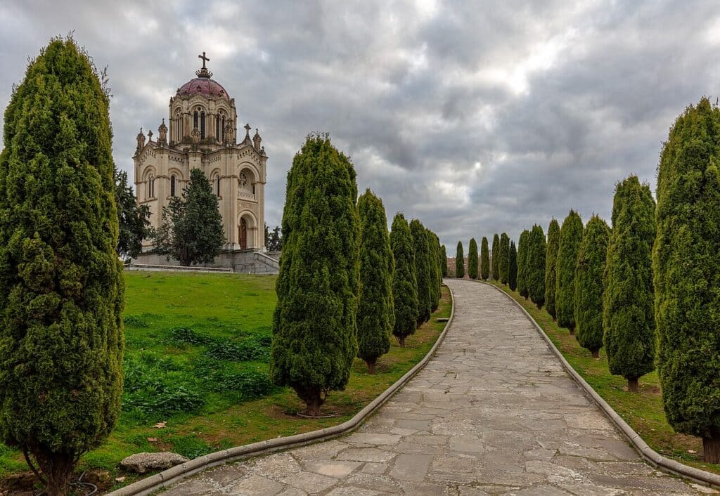 Panteon de la Duquesa de Sevillano Guadalajara Espana 2023 01 02 DD 37 39 HDR