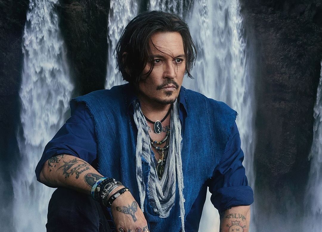 Johnny Deep imagen de Sauvage Eau Forte de Dior