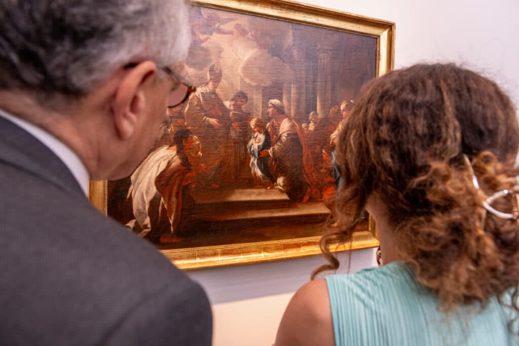 Exposición 85 anni con arte en el Istituto Italiano di Cultura di Madrid.