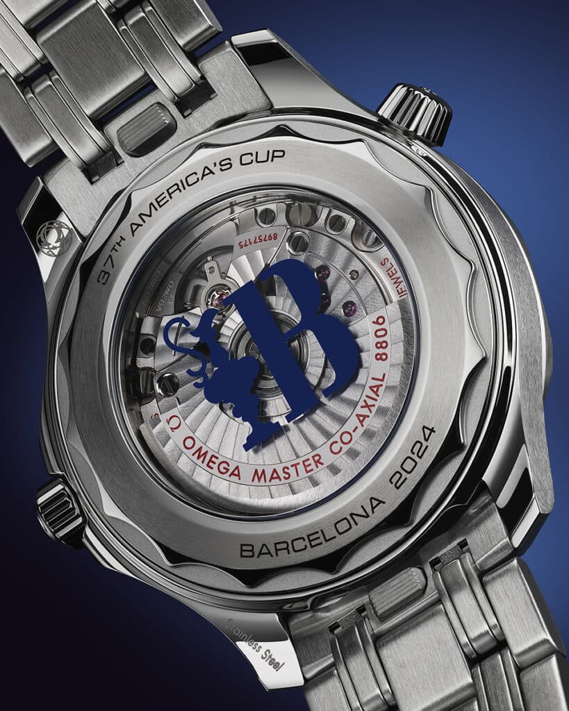 Reloj OMEGA para la 37 America's Cup Louis Vuitton.