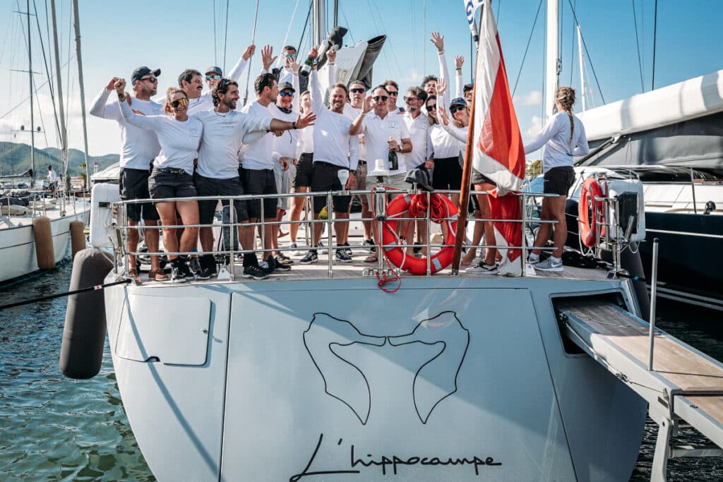 Regata de superyates Ibiza JoySail, promovida por STP Shipyard Palma y Marina Ibiza, en septiembre de 2024. 