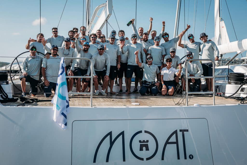 Regata de superyates Ibiza JoySail, promovida por STP Shipyard Palma y Marina Ibiza, en septiembre de 2024. 