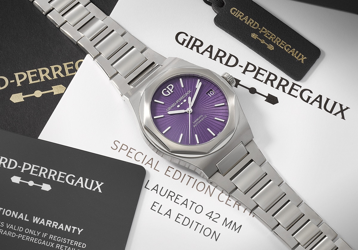 Reloj de Girard Perregaux para la subasta benéfica Watches X ELA.