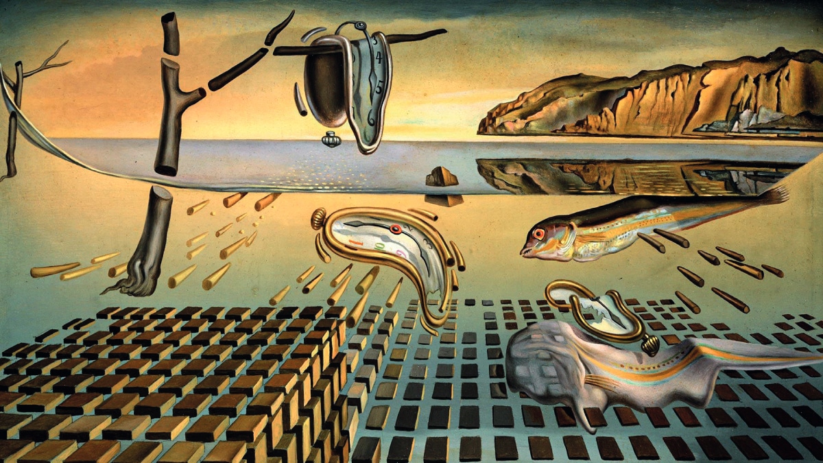 La desintegración de la persistencia de la memoria (1954). Salvador Dalí.