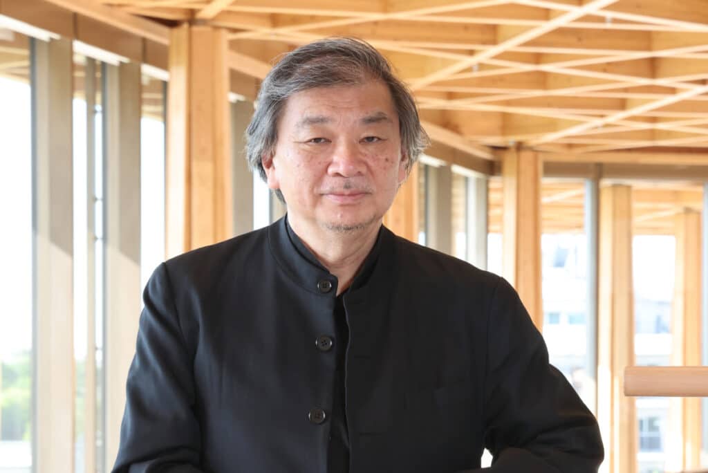 Shigeru Ban, ganador del Premio Praemium Imperiale de Arquitectura 2024.