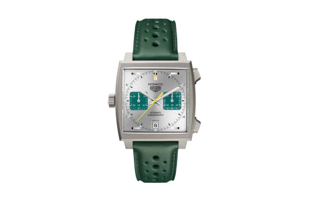 Monaco Chronograph Racing Green de TAG Heuer.