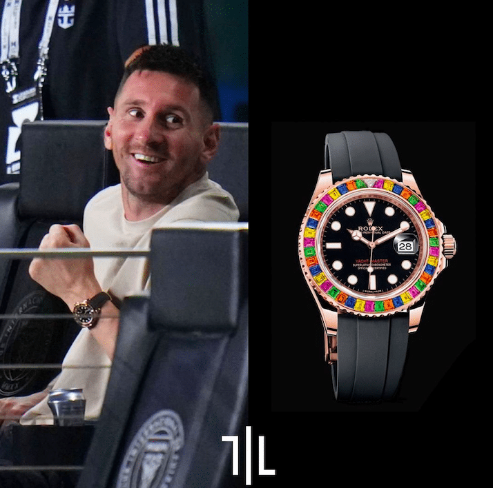 El reloj de Rolex de Leo Messi 