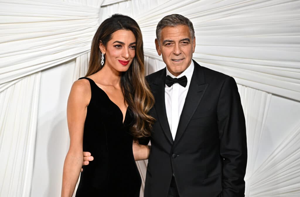 George Clooney y Amal Clooney en Nueva York