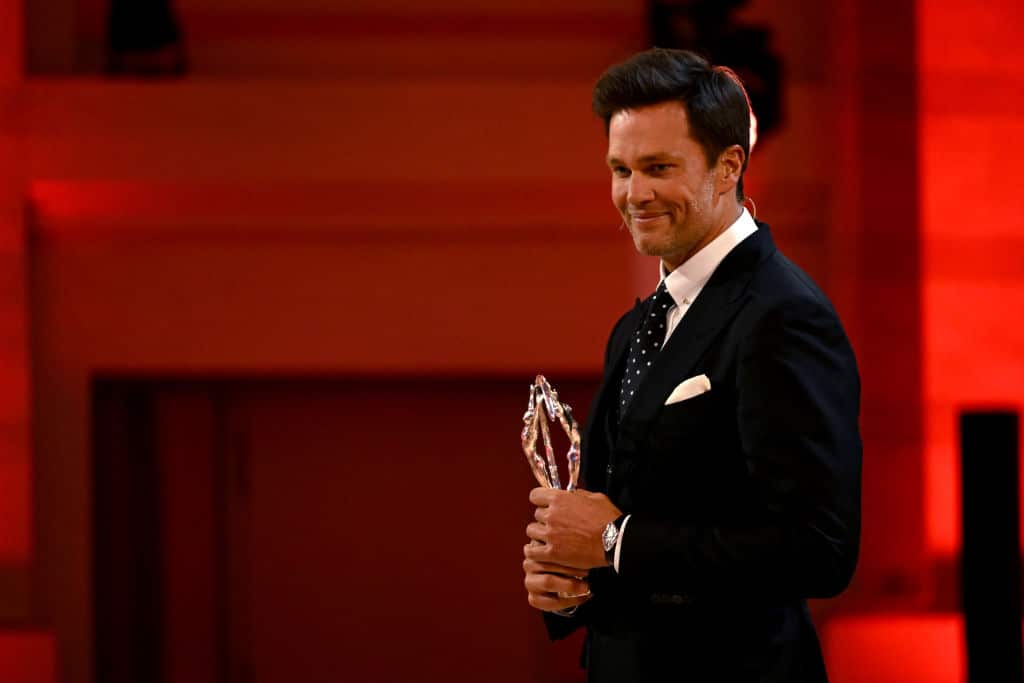 Tom Brady con reloj de Cartier en los Premios Laureus 2024