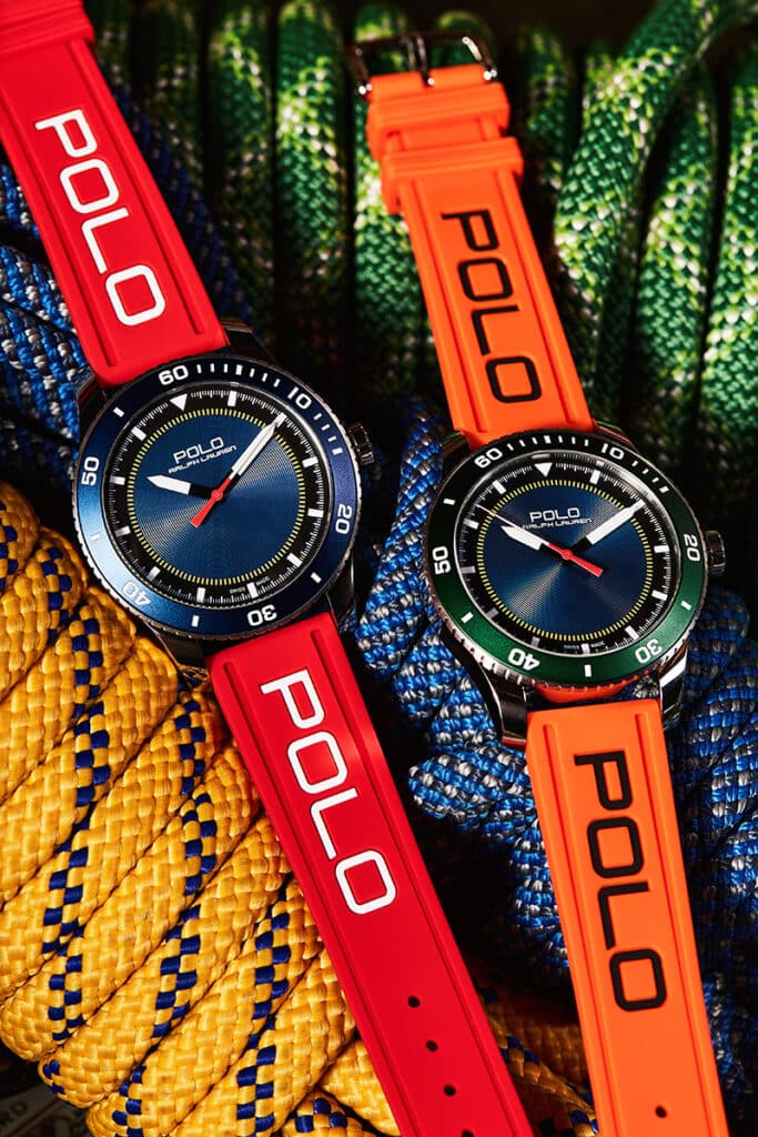 The Polo Watch, el innovador reloj deportivo de Polo Ralph Lauren.