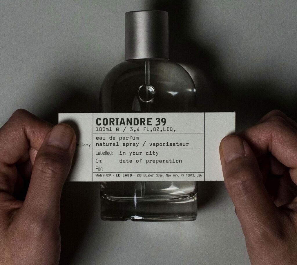 Coriandre 39 de Le Labo