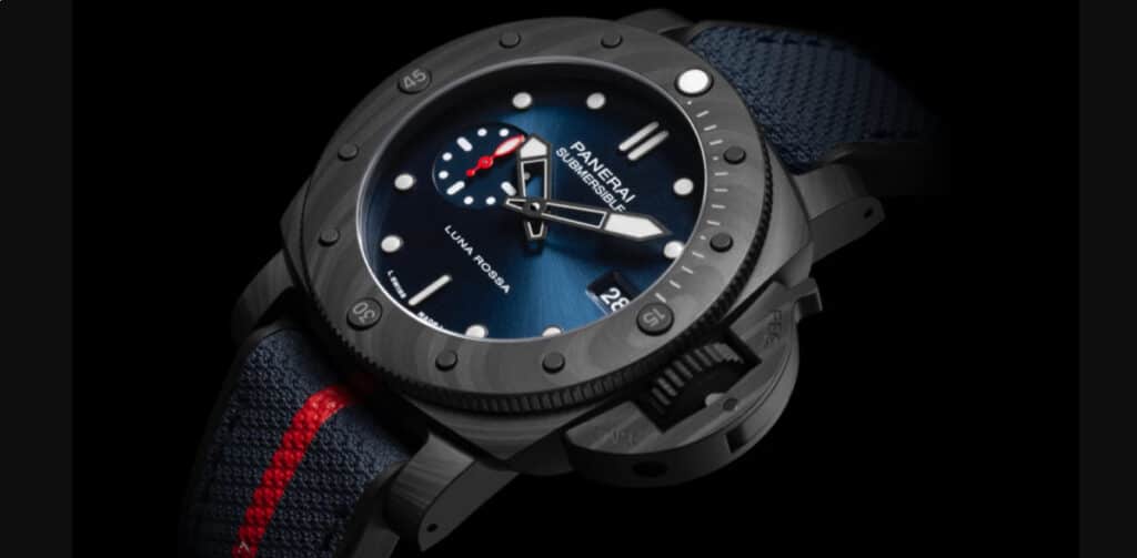 Submersible Luna Rossa Carbotech de Panerai.