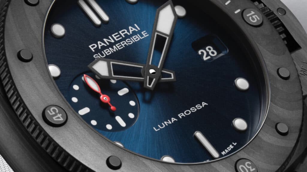 Submersible Luna Rossa Carbotech de Panerai.