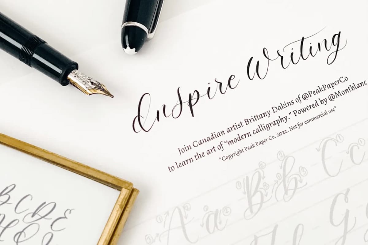 Montblanc lanza el concurso de escritura Let's Write.