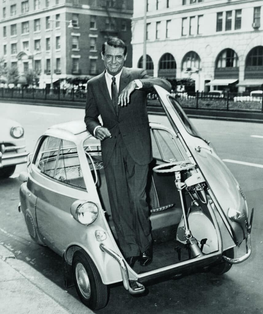 Antiguo Isetta de BMW.