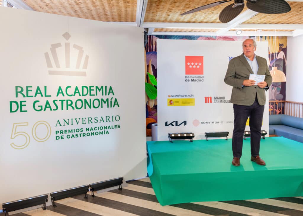 Luis Suárez de Lezo, presidente de la Real Academia de Gastronomía desde 2023.