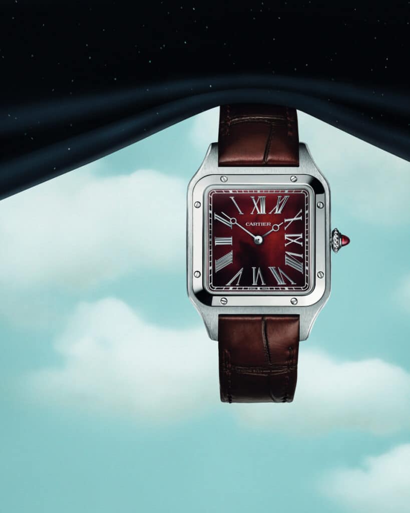 Santos-Dumont Rewind de Cartier.