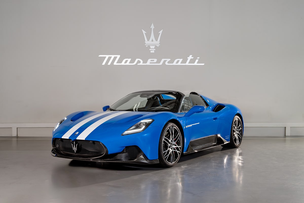 MC20 Masetati per Maserati.