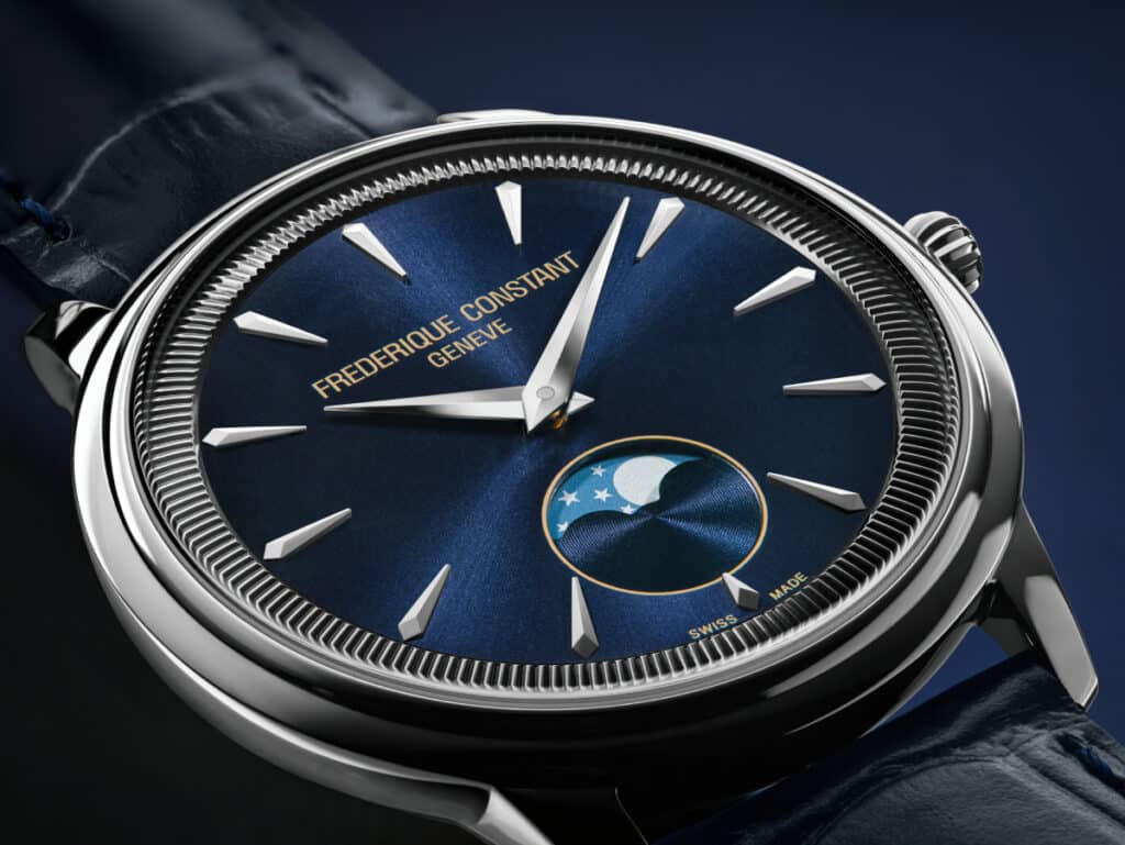 Nuevo Classics Moneta Moonphase de Frederique Constant.