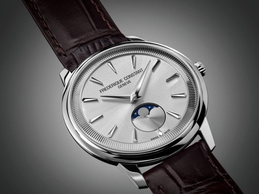 Nuevo Classics Moneta Moonphase de Frederique Constant.