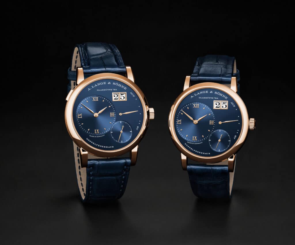 Nuevas ediciones limitadas de LANGE 1 de A. Lange & Söhne.