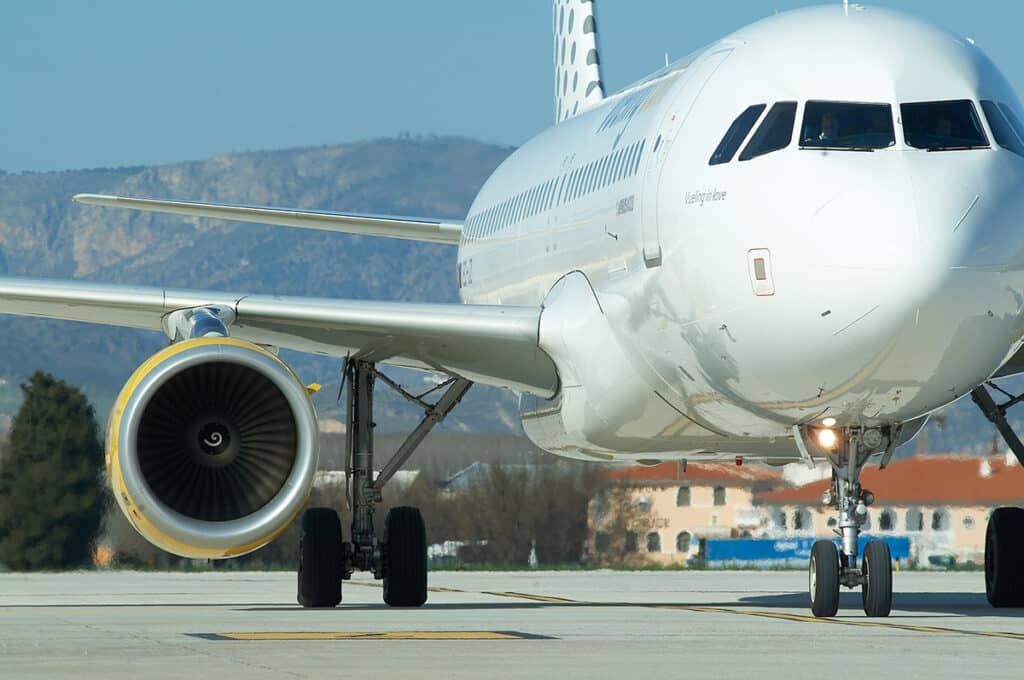 Avión de la compañía Vueling.