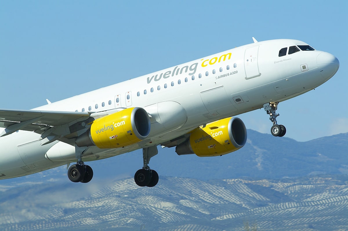 Avión de la compañía Vueling.