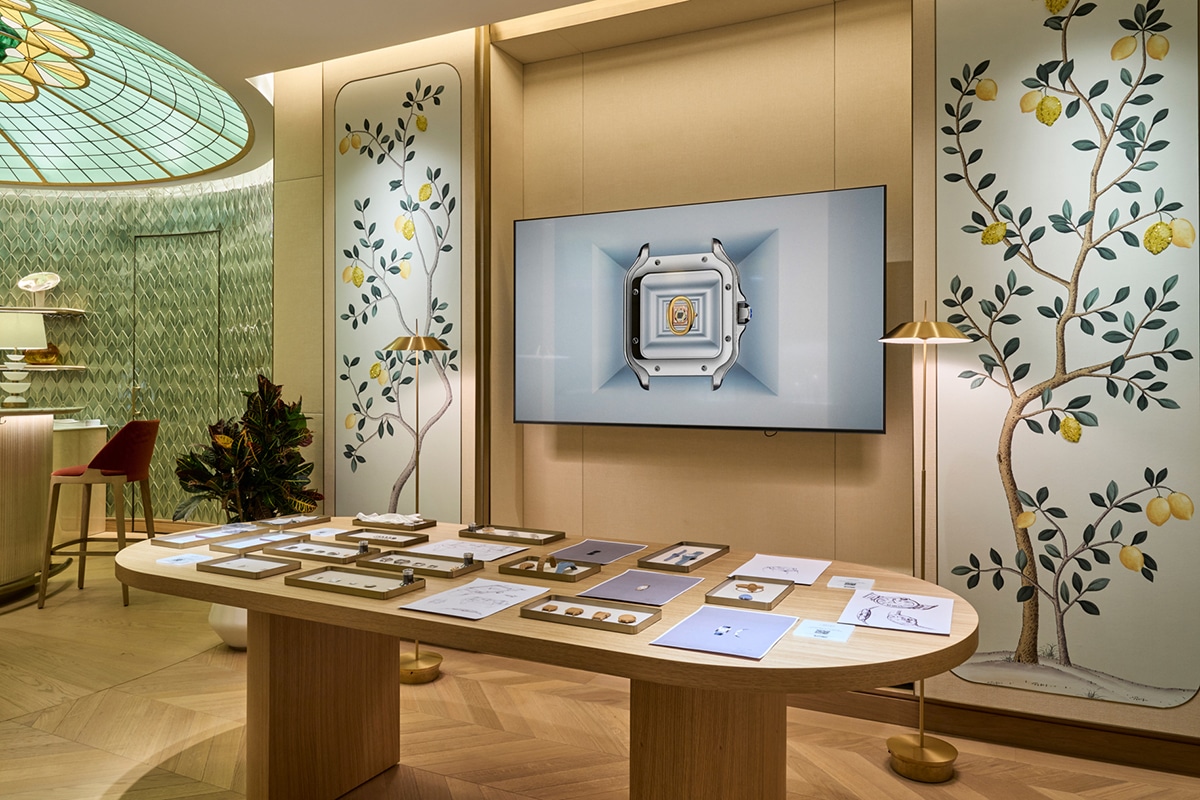 Boutique de Cartier en Barcelona.