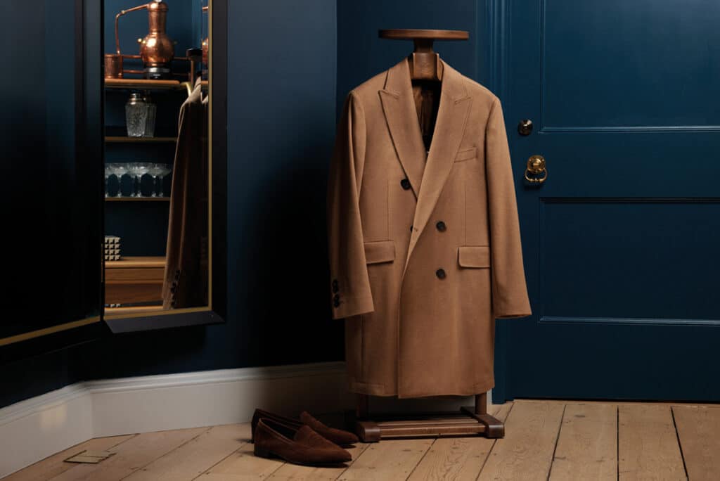 Abrigo de la colección Nº 14 Savile Row de Hackett.