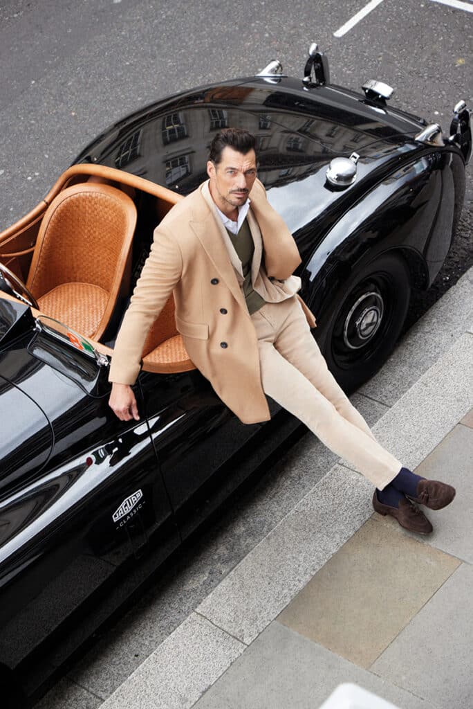 David Gandy, imagen de la colección Nº 14 Savile Row.