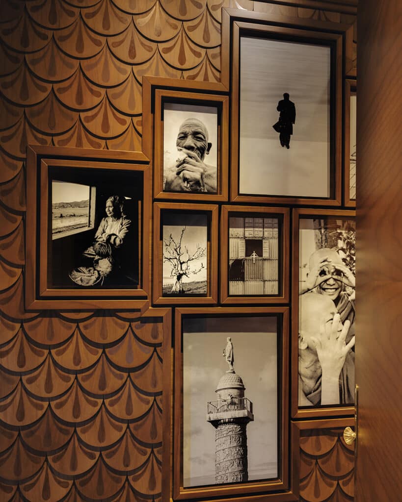 Fotografías originales de los viajes de JR en L’Observatoire, un vagón-suite del Venice Simplon-Orient-Express decorado por Jean René.