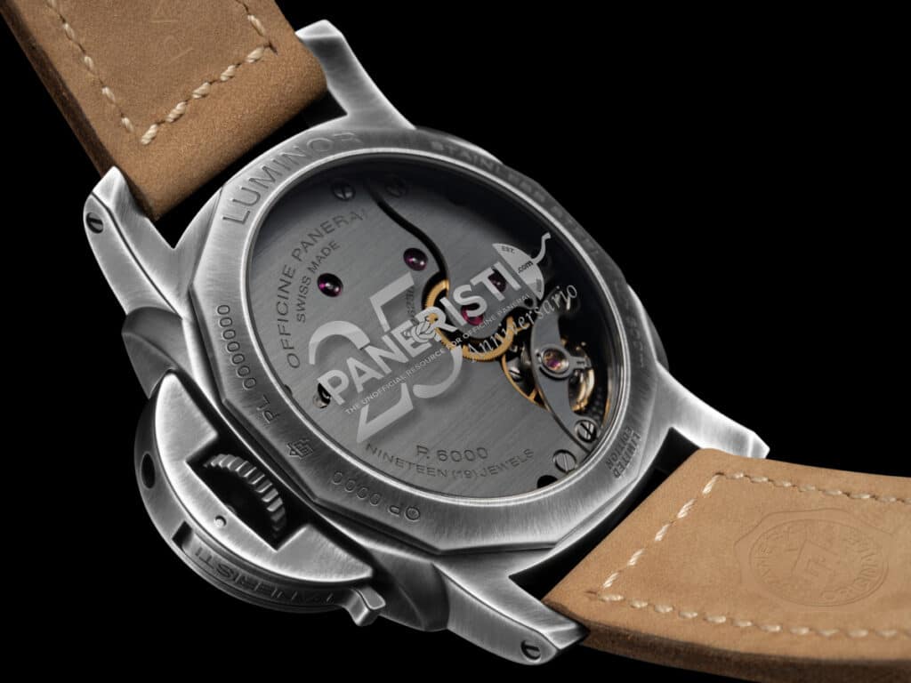 Panerai celebra el 25 aniversario de Paneristi con el nuevo Luminor Venticinque PAM02025.