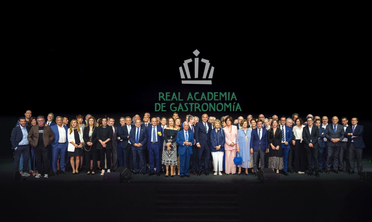 Gala 50º aniversario de los Premios Nacionales de Gastronomía en el Teatro Real de Madrid.