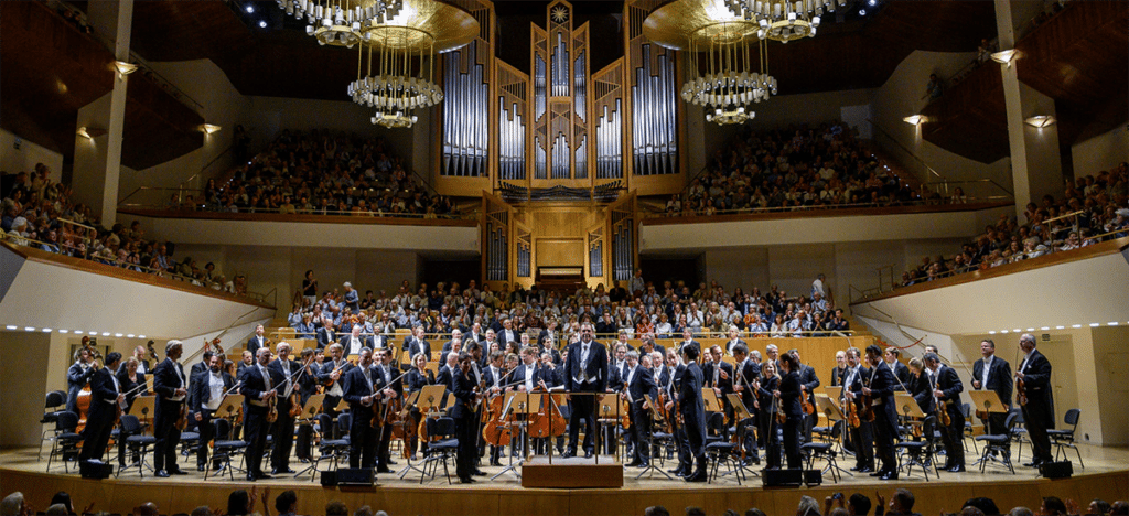 Concierto de la Filarmónica de Viena el 1 de octubre en el Auditorio Nacional de Madrid.